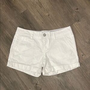 Women's White Shorts